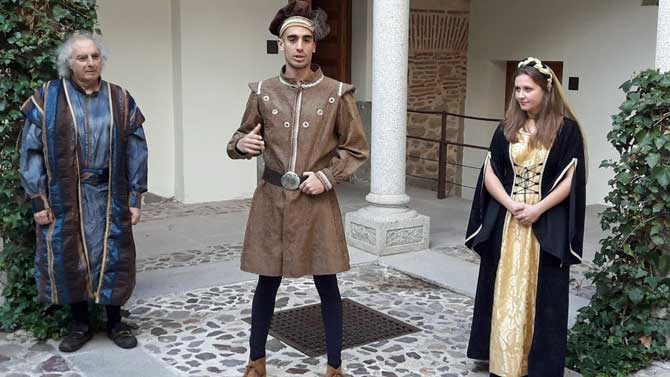 Presentaci&oacute;n de las visitas teatralizadas.