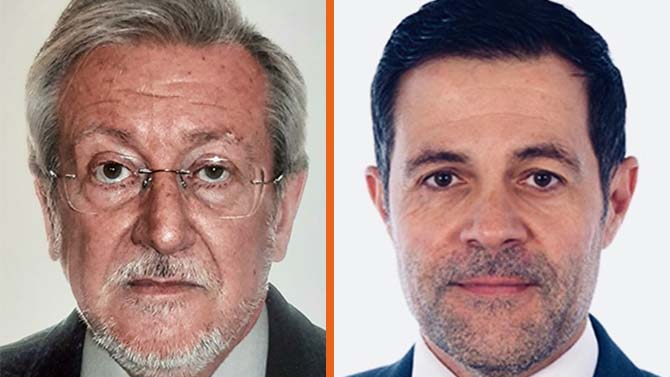 José Luis Javier Pérez y Daniel Andrino.