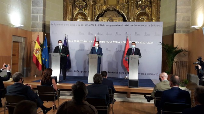 Firma del Plan de Fomento en 2020.