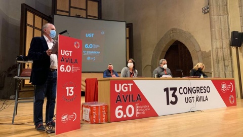 Faustino Temprano, secretario regional de UGT.