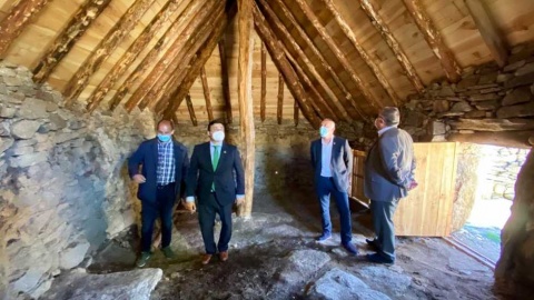 Chozo de Navalosa rehabilitado en el segundo a&ntilde;o del convenio.