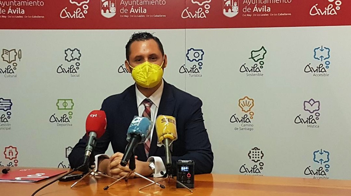 Rueda de prensa tras la Junta de Gobierno Local.