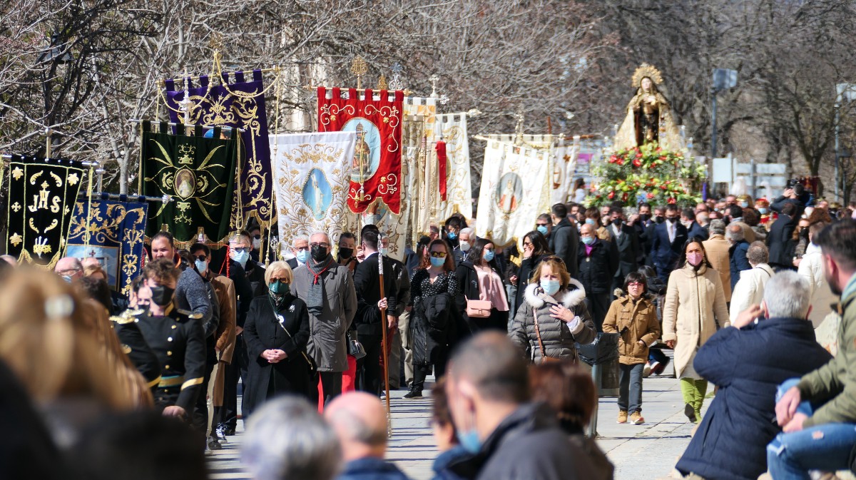Apertura de la puerta santa y procesión del año jubilar de Santa Teresa 2022.