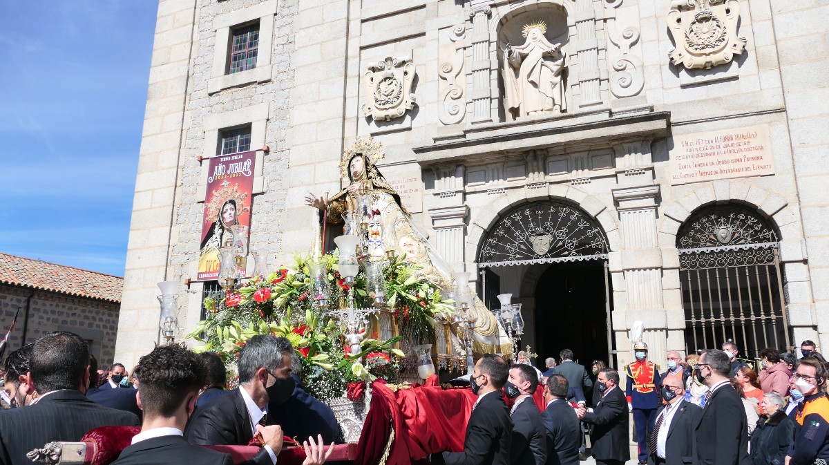 Apertura de la puerta santa y procesión del año jubilar de Santa Teresa 2022.