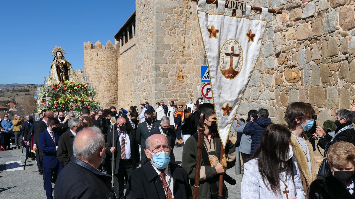 Apertura de la puerta santa y procesión del año jubilar de Santa Teresa 2022.