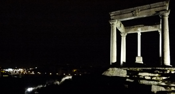 Muralla apagada en una edición anterior de 'La hora del planeta'.