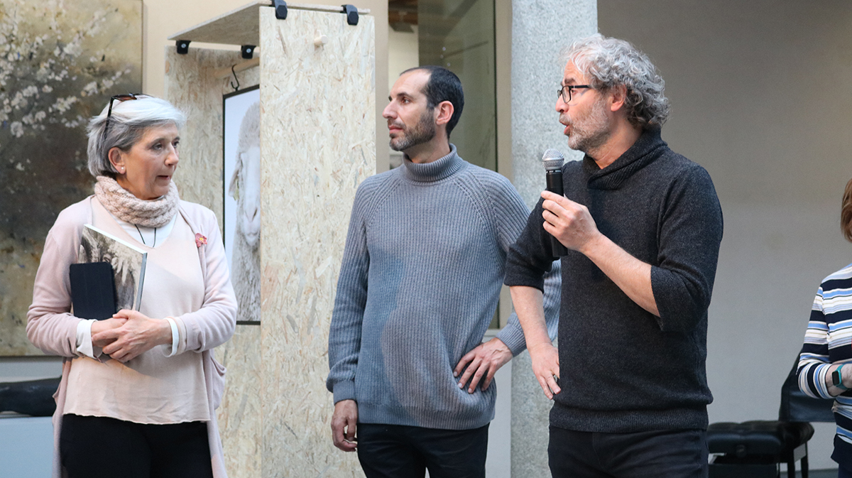Blanca  Fernández, Roberto Chartam y José Barea