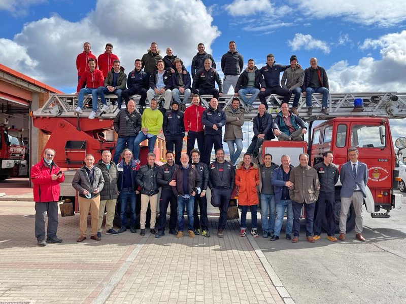 Cuerpo de Bomberos de Ávila en 2023,