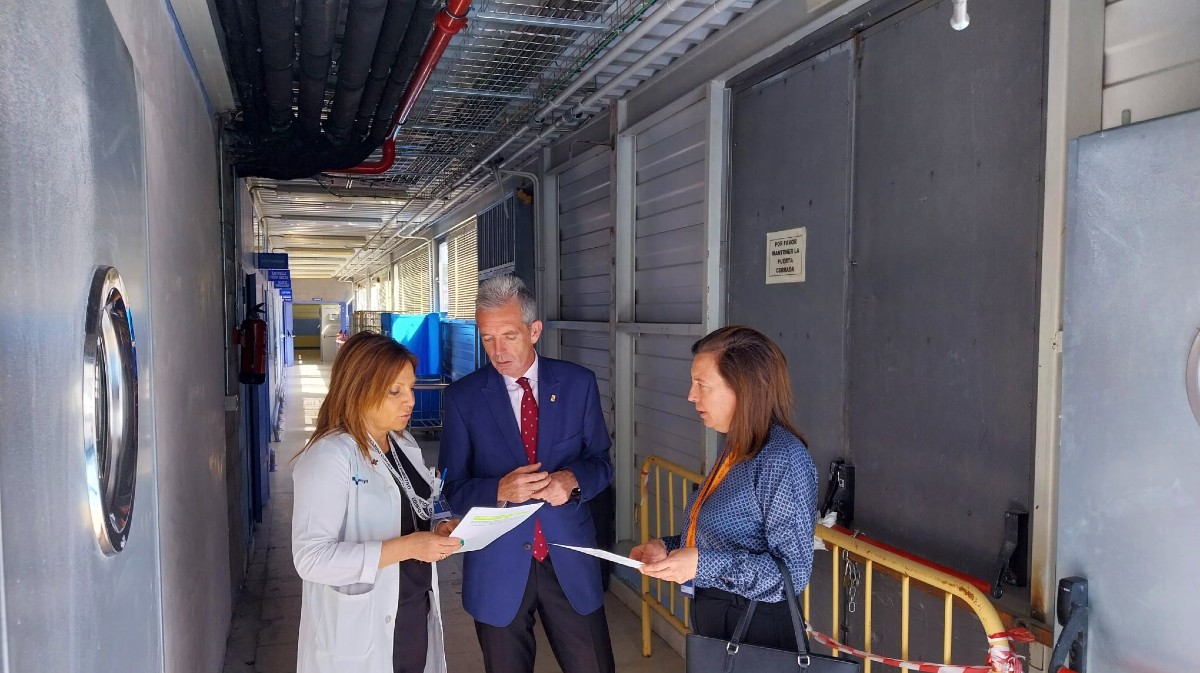 Zona del Complejo Asistencial donde se creará el hospital de día oncohematológico.