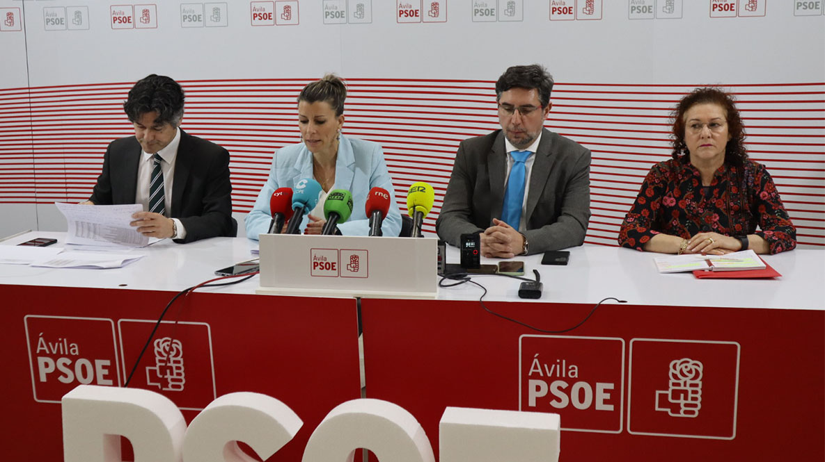 Concejales del PSOE en el Ayuntamiento de Ávila