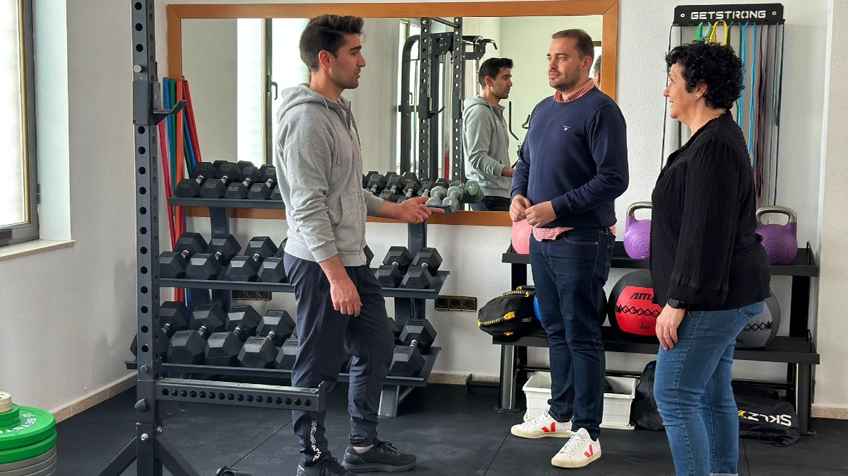 Gimnasio municipal de Sanchidrián.