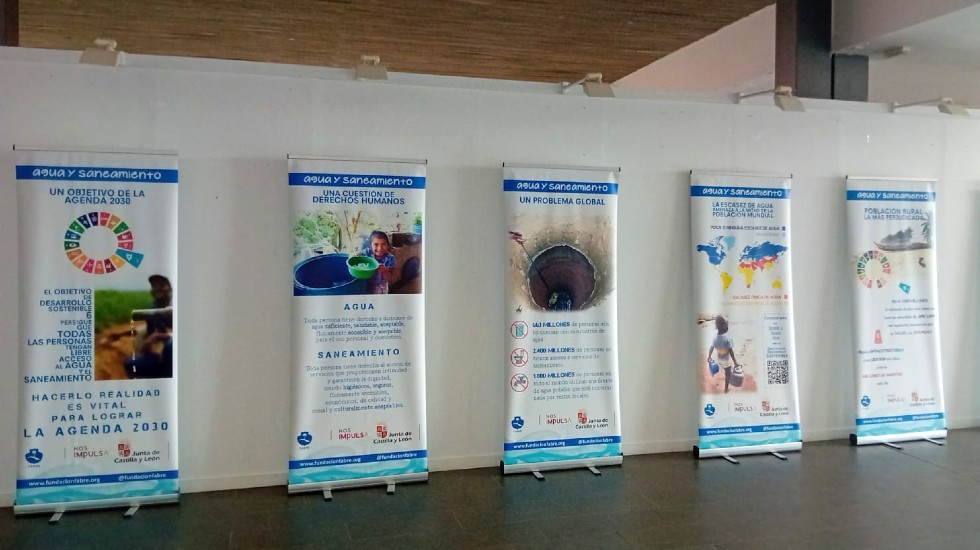 Exposición ‘Agua y saneamiento: Un acuerdo de la Agenda 2030’ en la Escuela Politécnica Superior de Ávila.