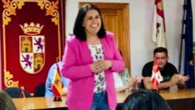Isabel Vázquez portavoz del PP en Lanzahíta.