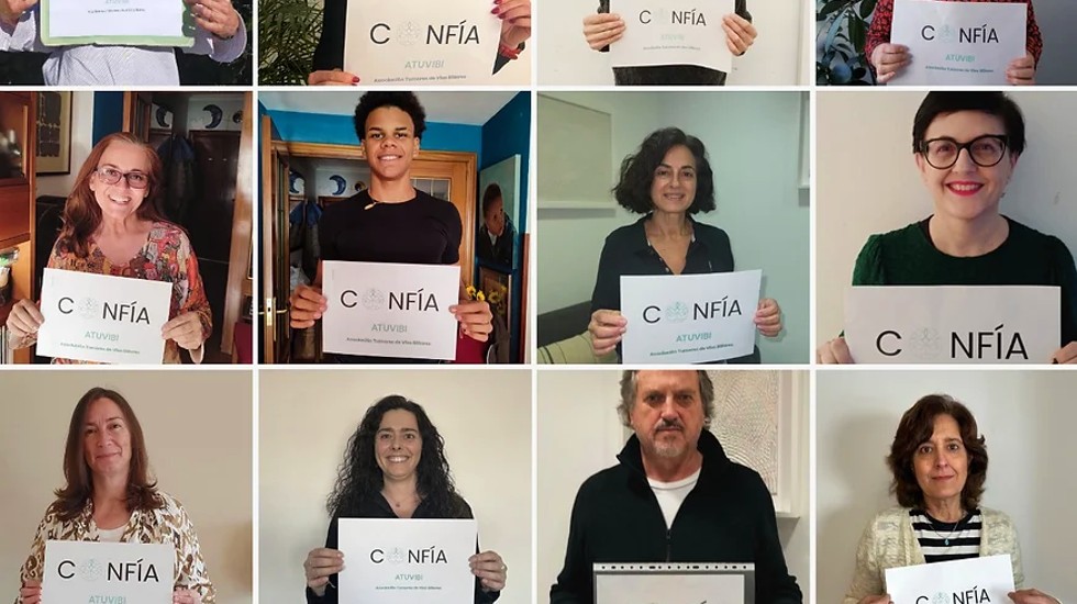 Miembros de la nueva asociacion de pacientes Atubivi.