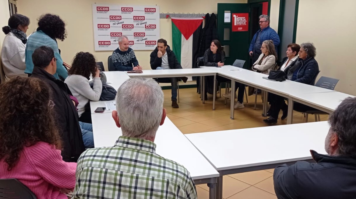 Reapertura de la sede de CCOO en Arenas de San Pedro.