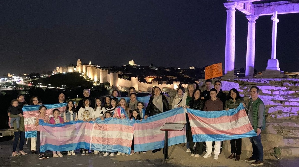 Día Internacional de la Visibilidad Trans en los Cuatro Postes.