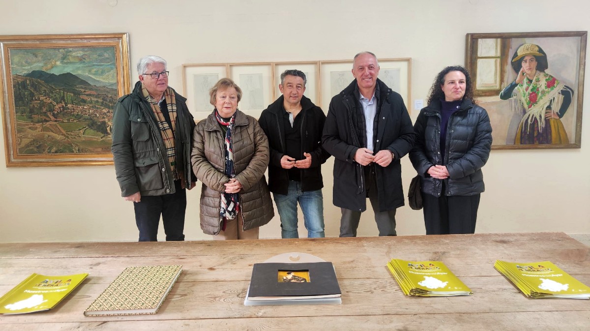Exposiciñon de ItinerArte en Solana de Ávila.