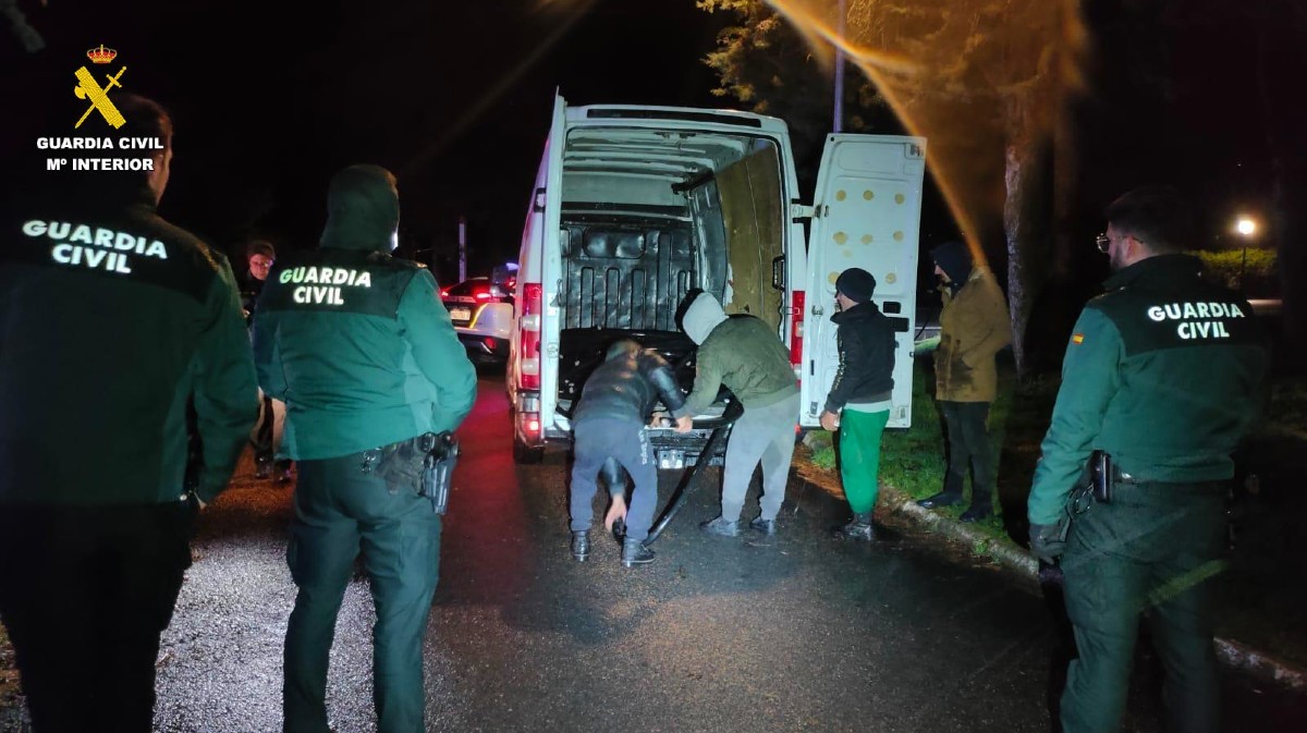 Detenciones por el robo de cable en zona de El Barco de Ávila.
