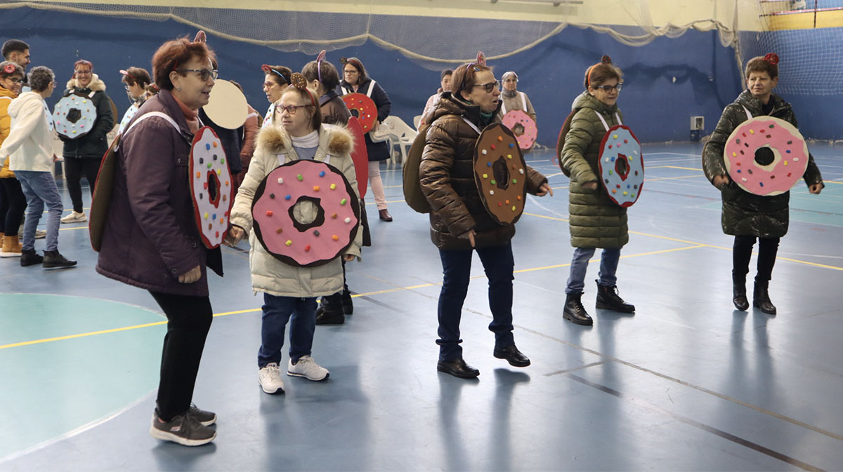 Participantes del Carnaval por la Discapacidad 2025