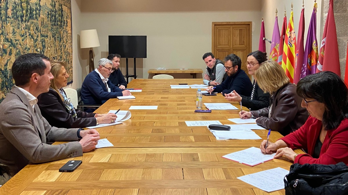 Reuni&oacute;n de la Mesa de Comercio.