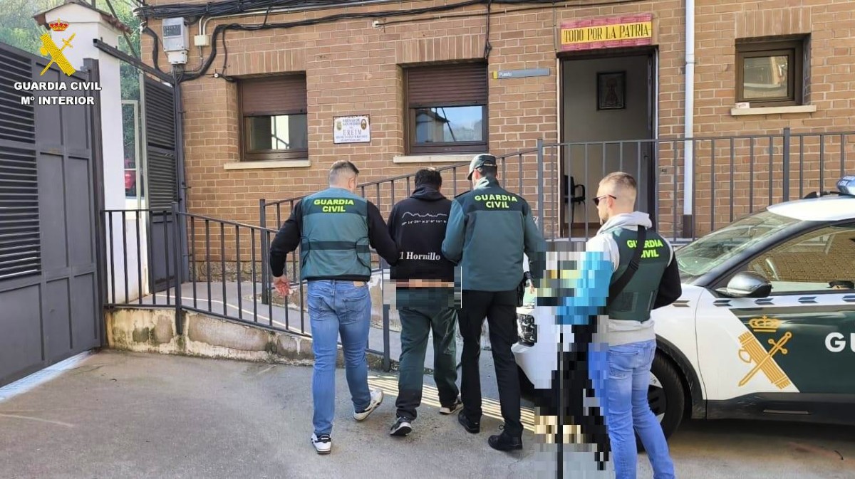 Detenido por vandalsimo en El Hornillo.