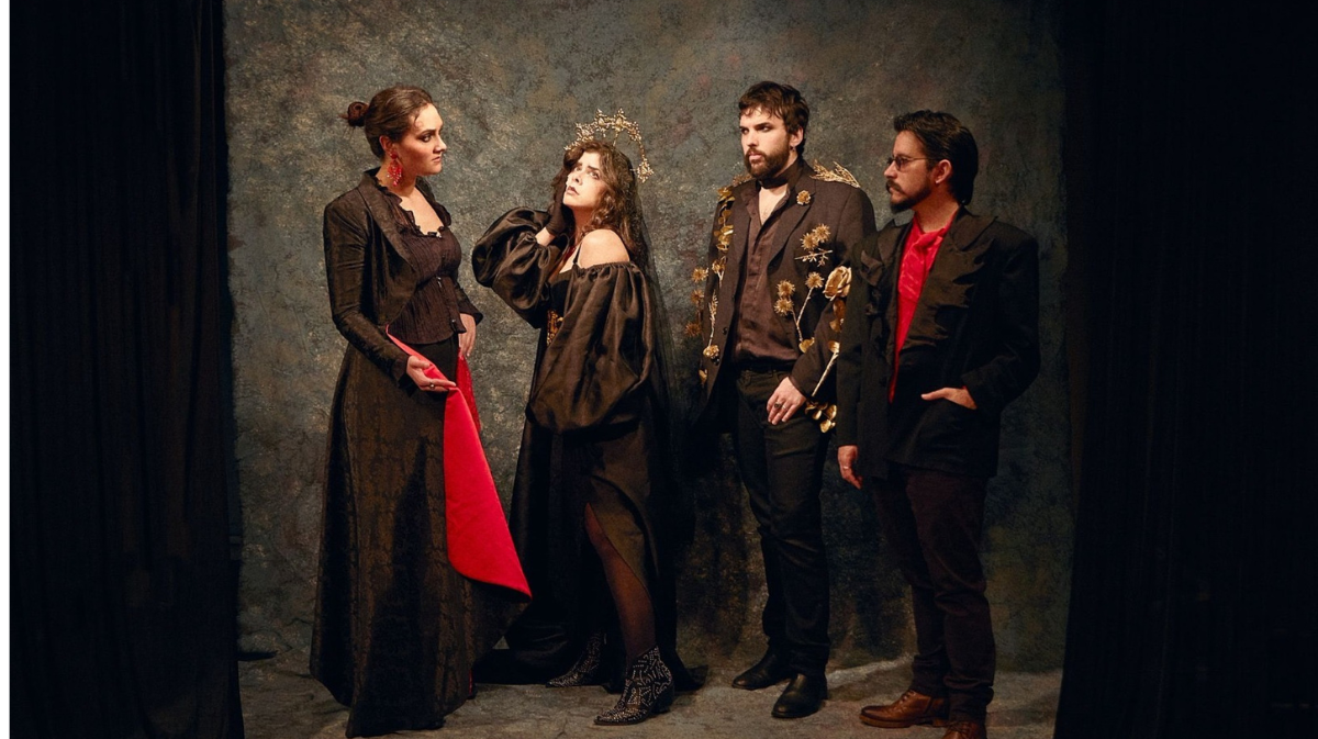 Los integrantes de la banda Los Jaleo.