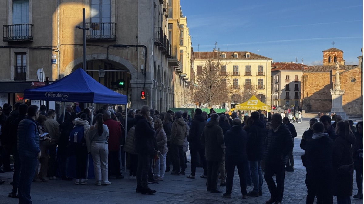 Apunte de campaña: San Segundo separa al PP y a Por Ávila