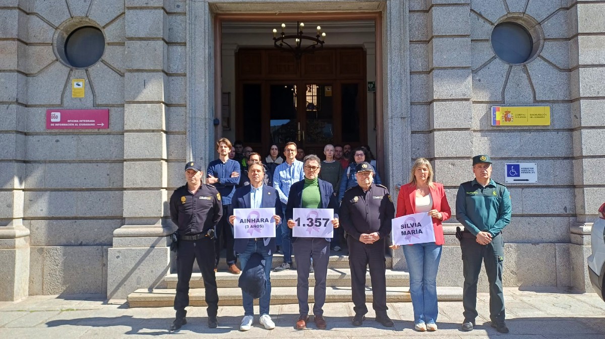 Nueva concentración en rechazo a la terrible lacra de la violencia machista