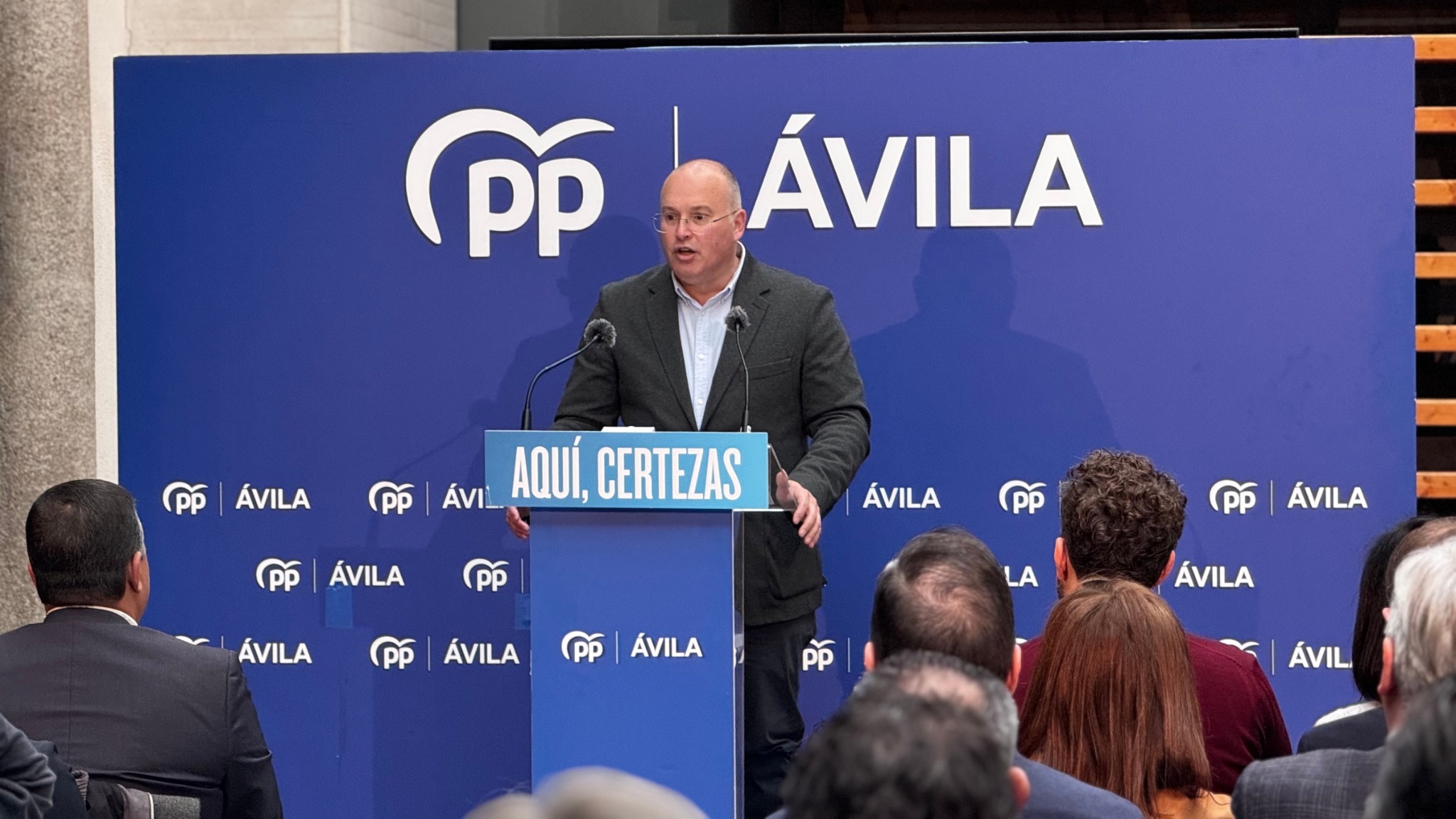 El secretario general del PP, Miguel Tellado