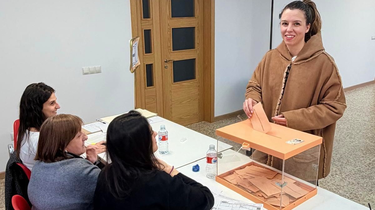 Cristina Pindado reivindica el derecho al voto para “conseguir que Castilla y León mejore”