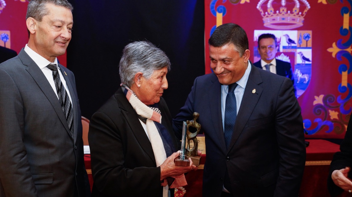 FOTOS | Agustina Martín, primera alcaldesa de Narrillos del Rebollar, ganadora del premio Ella