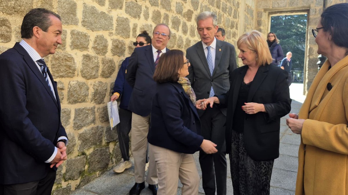 La consejera de Industria a su llegada a la Delegaci&oacute;n Territorial.