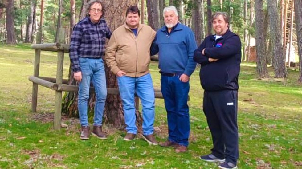 Iv&aacute;b Zazo en Hoyos del Espino.