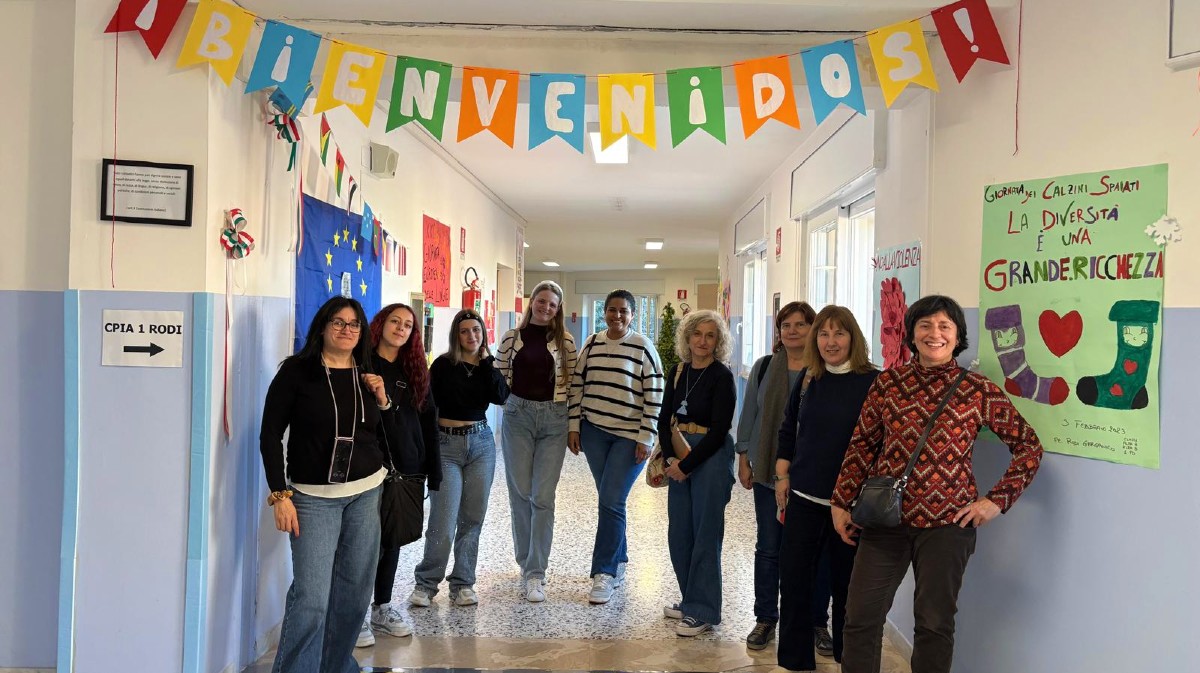 Visita del Centro de Educaci&oacute;n de Adultos a Italia.