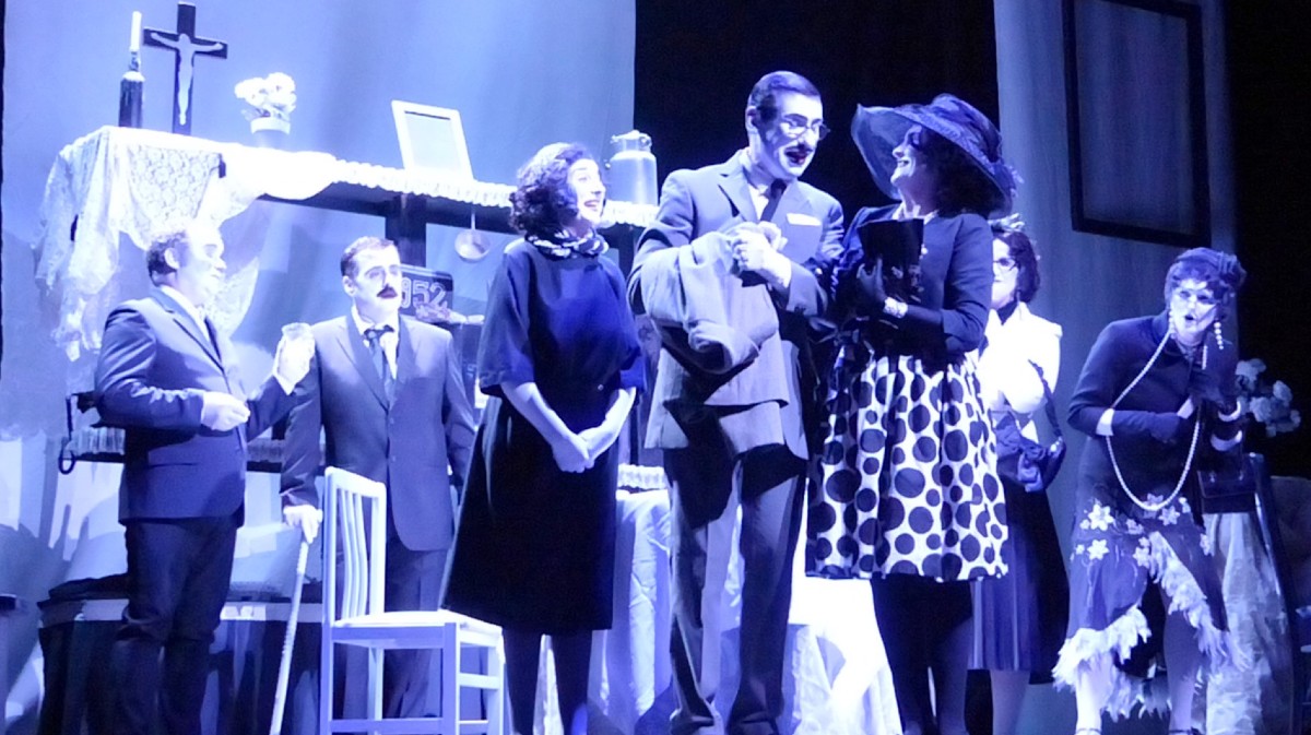 Imagen de archivo de una representaci&oacute;n en el Certamen de Teatro Lagasca.