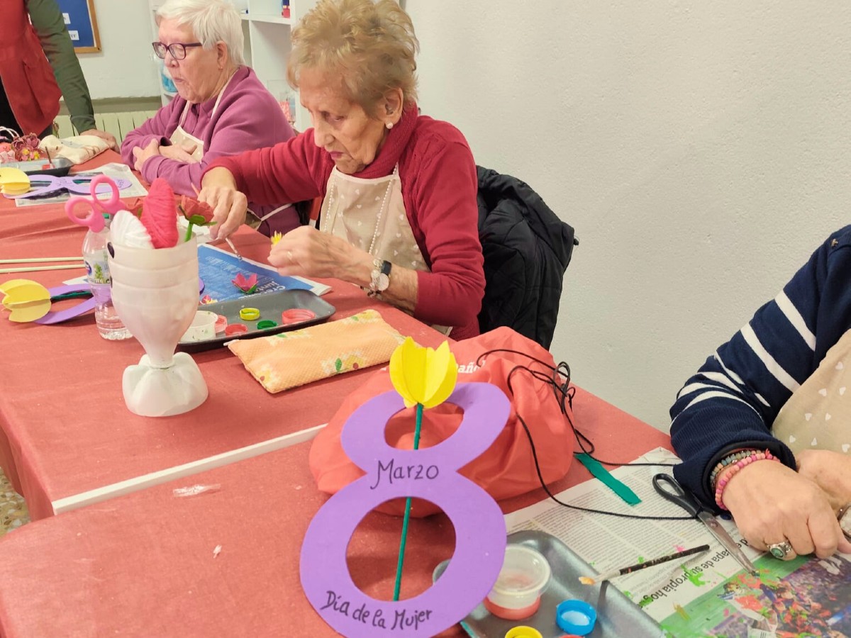 Actividades del 8M en Cruz Roja de El Barraco.