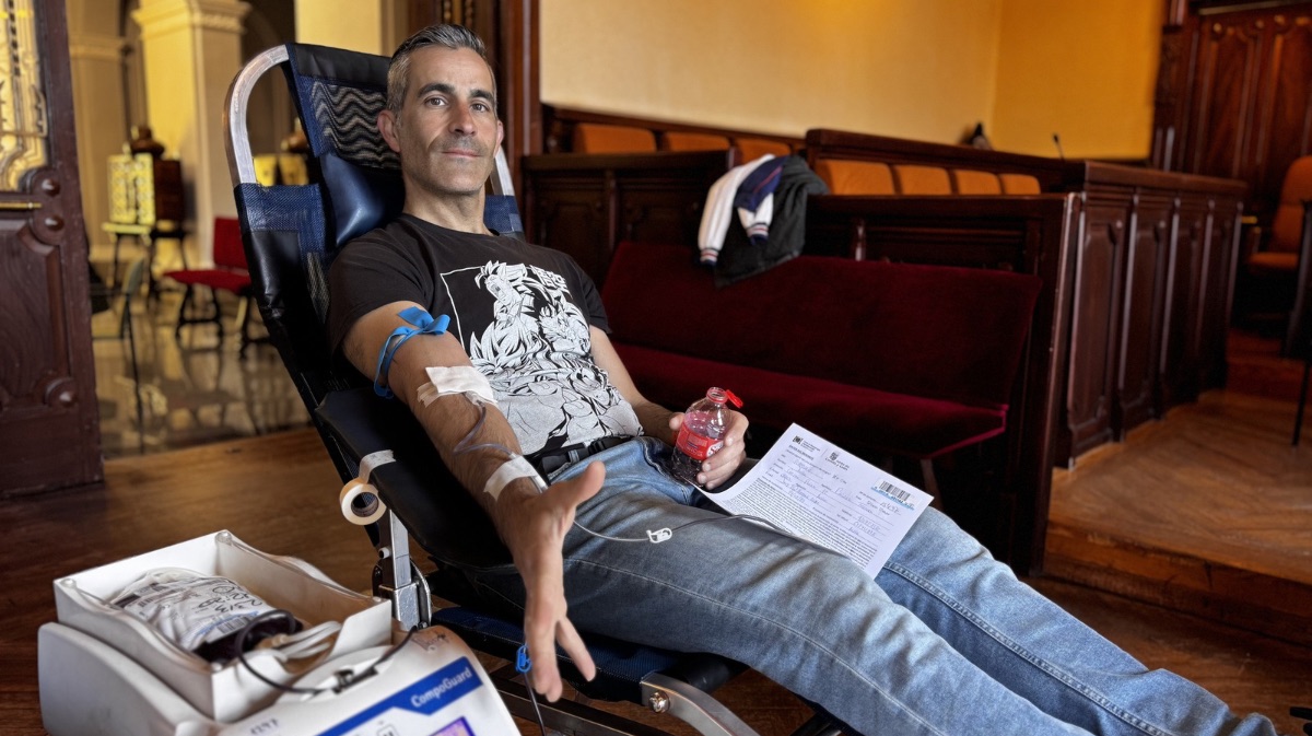 FOTOS | Maratón de donación de sangre con el reto de movilizar a los jóvenes