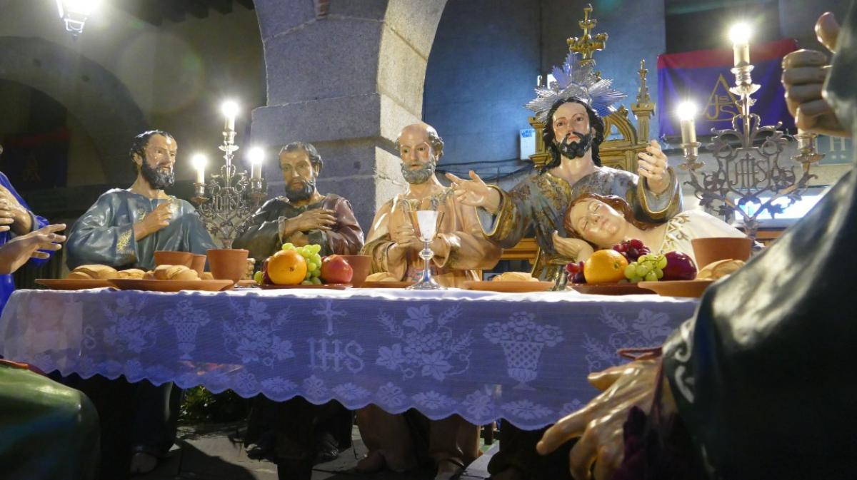 Paso de la Semana Santa de &Aacute;vila.