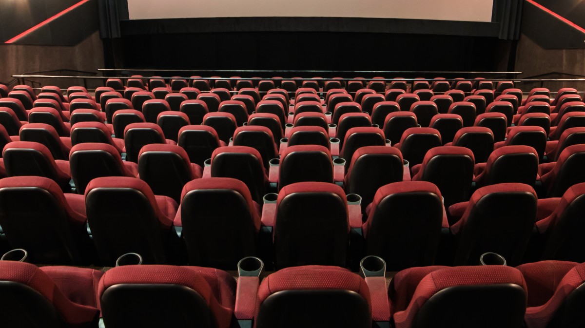 Imagen de archivo de una sala de cine,
