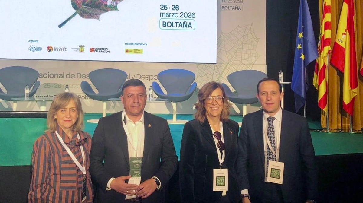 Carlos Garcia en el Congreso de Desarrollo Rural y Despoblaci&oacute;n en Huesca.