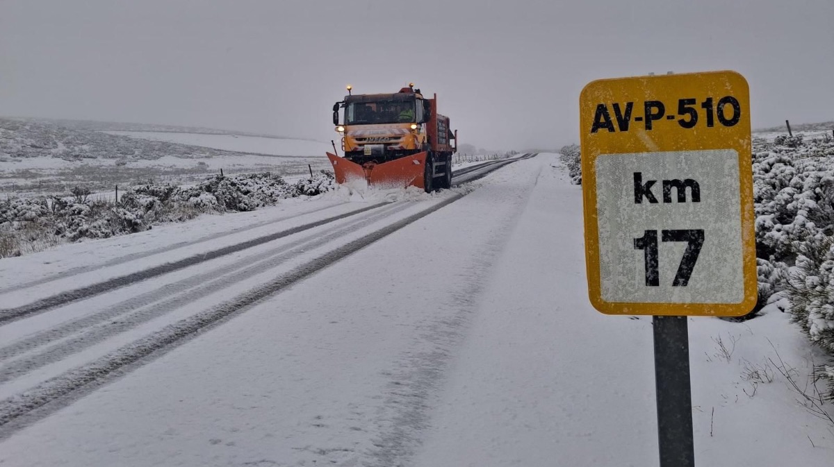 Activado el dispositivo de vialidad invernal provincial por la nieve
