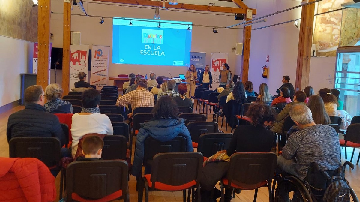 Charla sobre la diabetes en los centros educativos.