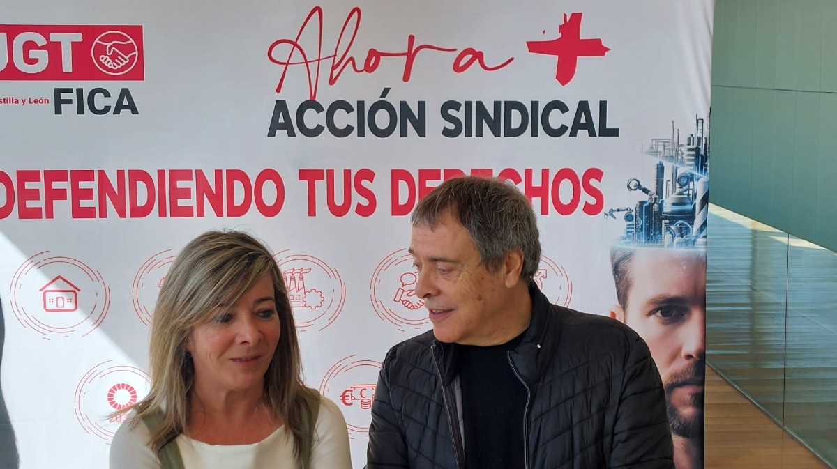 Representantes de UGY FICA en las Jornadas de Acci&oacute;n Sindical en &Aacute;vila.