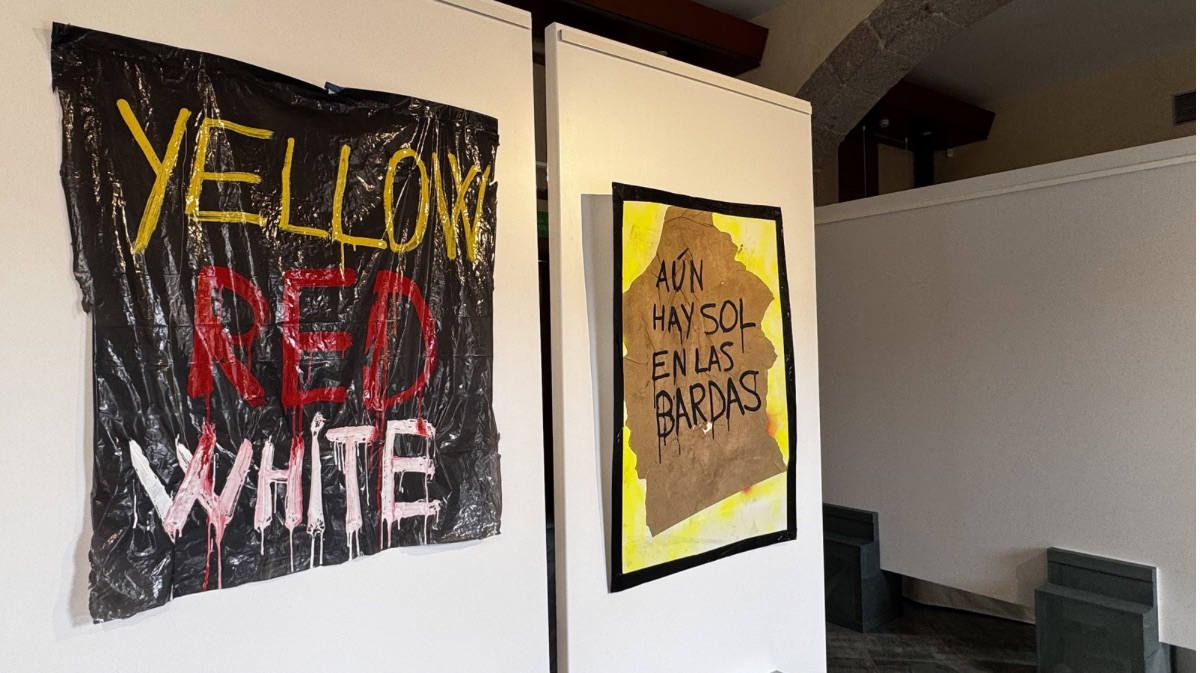 Obras de la exposici&oacute;n &lsquo;El peso del presente&rsquo;