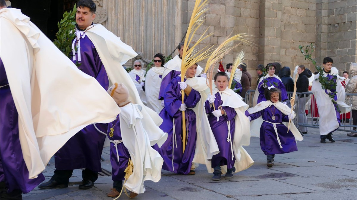 Procesi&oacute;n de las Palmas del Domingo de Ramos.