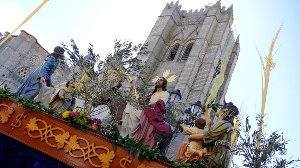 Procesi&oacute;n de las Palmas del Domingo de Ramos.