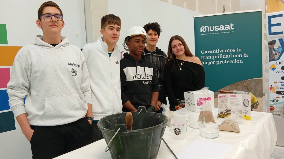 'Gran concurso del hormig&oacute;n' en el IES Vasco de la Zarza.