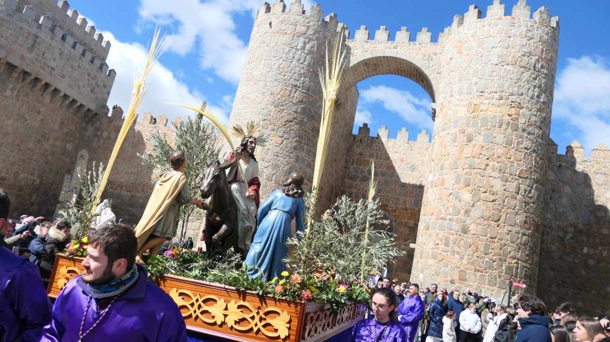 Procesi&oacute;n de las Palmas del Domingo de Ramos.