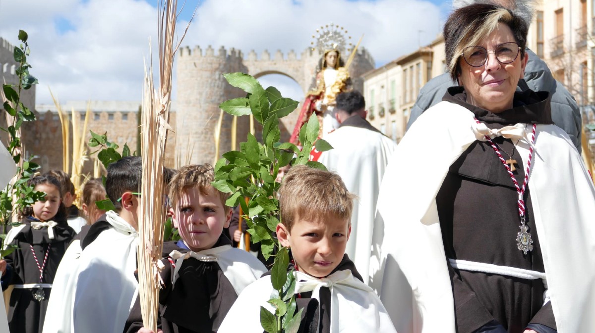 Procesi&oacute;n de las Palmas del Domingo de Ramos.