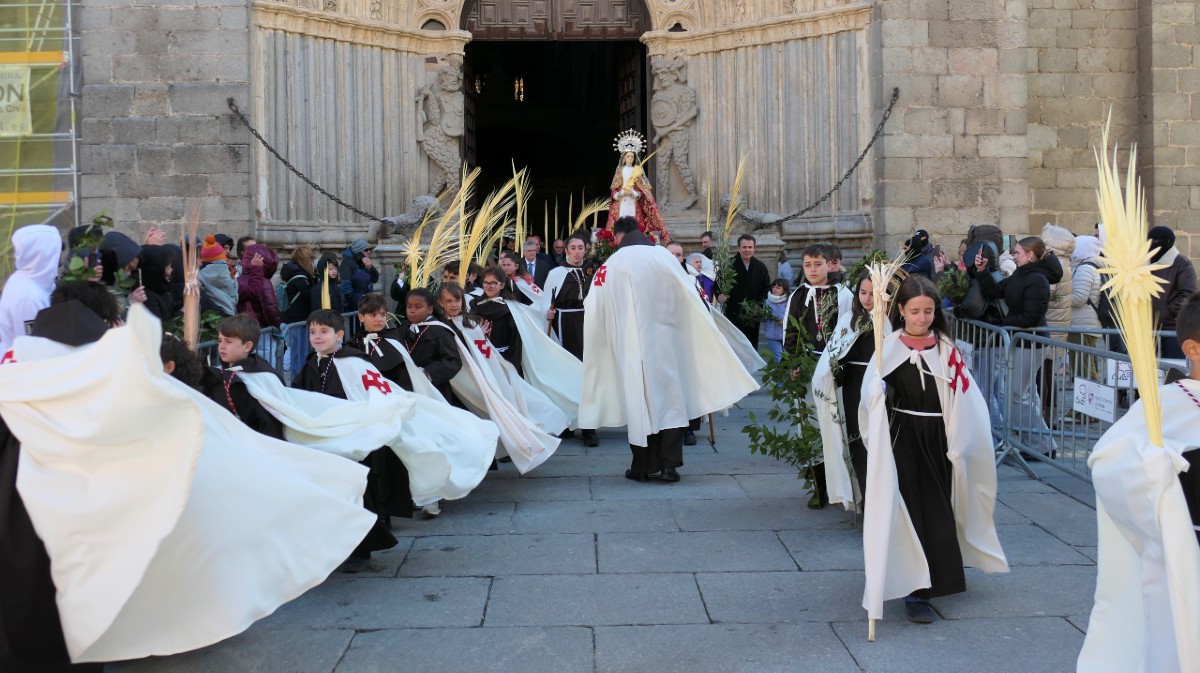 Procesi&oacute;n de las Palmas del Domingo de Ramos.